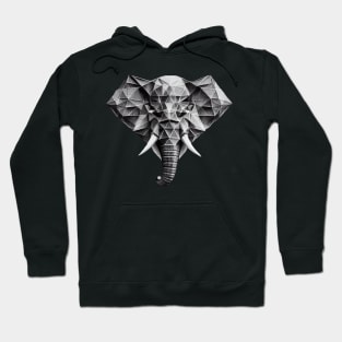 Elephant head sketch Hoodie